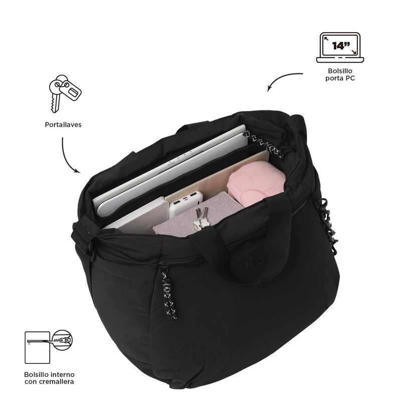 Shopping Bag para Mujer Escandinavia Porta PC 14" Rosado