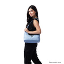 Bolso Universitario Smooth Pequeño Azul Mujer