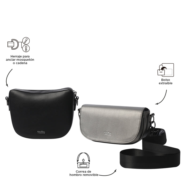 Bolso para mujer X 2 Style Rosado Pequeño Mujer
