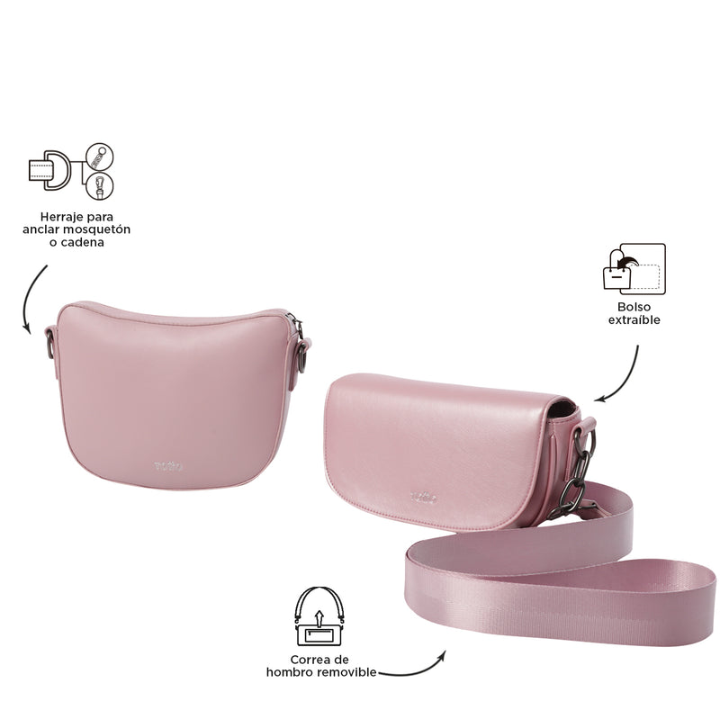 Bolso para mujer X 2 Style Rosado Pequeño Mujer