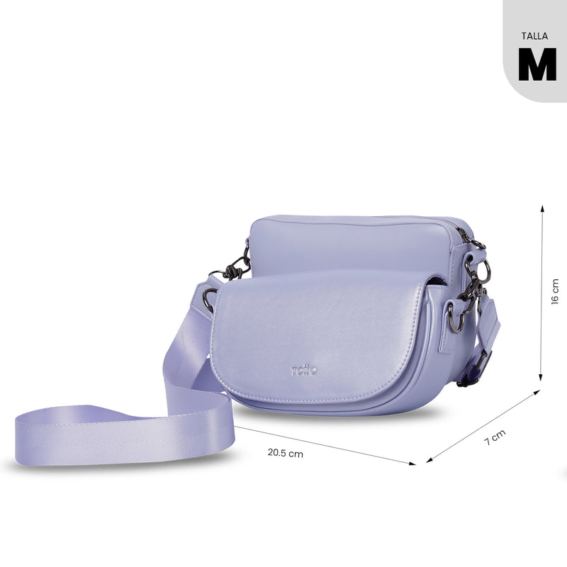 'Set X 2 Bolsos para Mujer Style tipo Crossbody Pequeño Morado