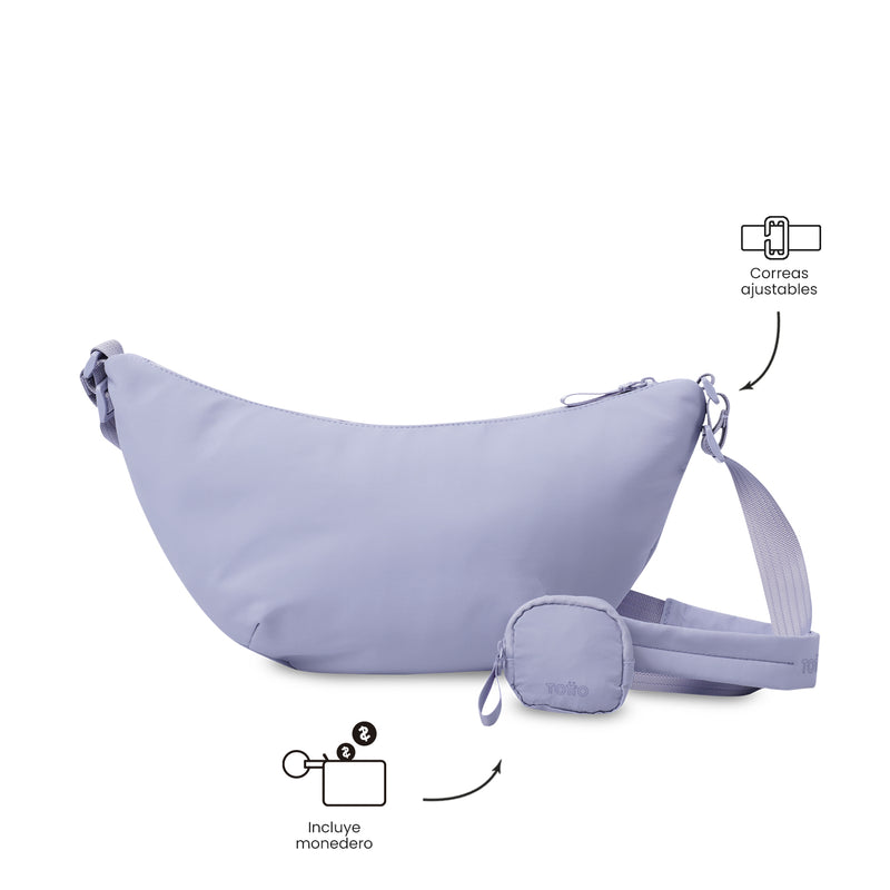 'Bolso para Mujer Suzuka tipo Crossbody Pequeño Morado