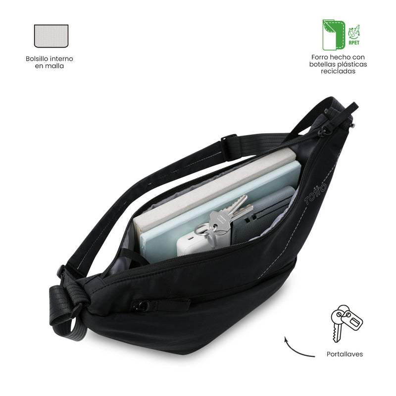 'Bolso para Mujer Suzuka tipo Crossbody Pequeño Negro