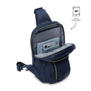 'Bolso Manos Libres Pequeño para Hombre Tracer Azul