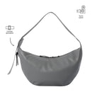 Bolso para Mujer Toscana Crossbody Mediano Gris