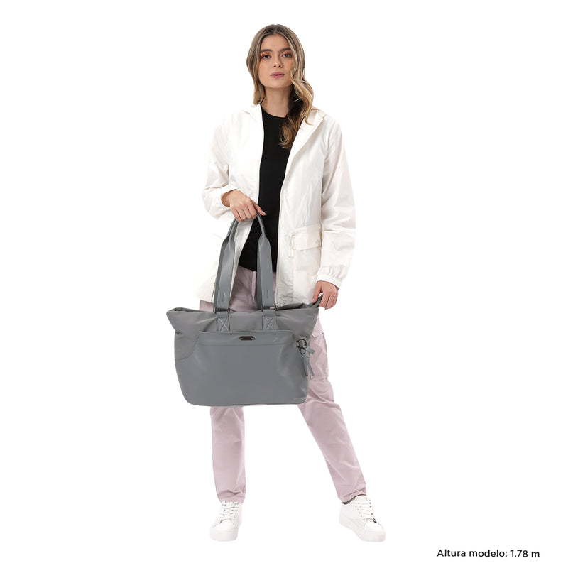 Bolso Para Mujer Duffel Toscana Porta PC 15" Rosado