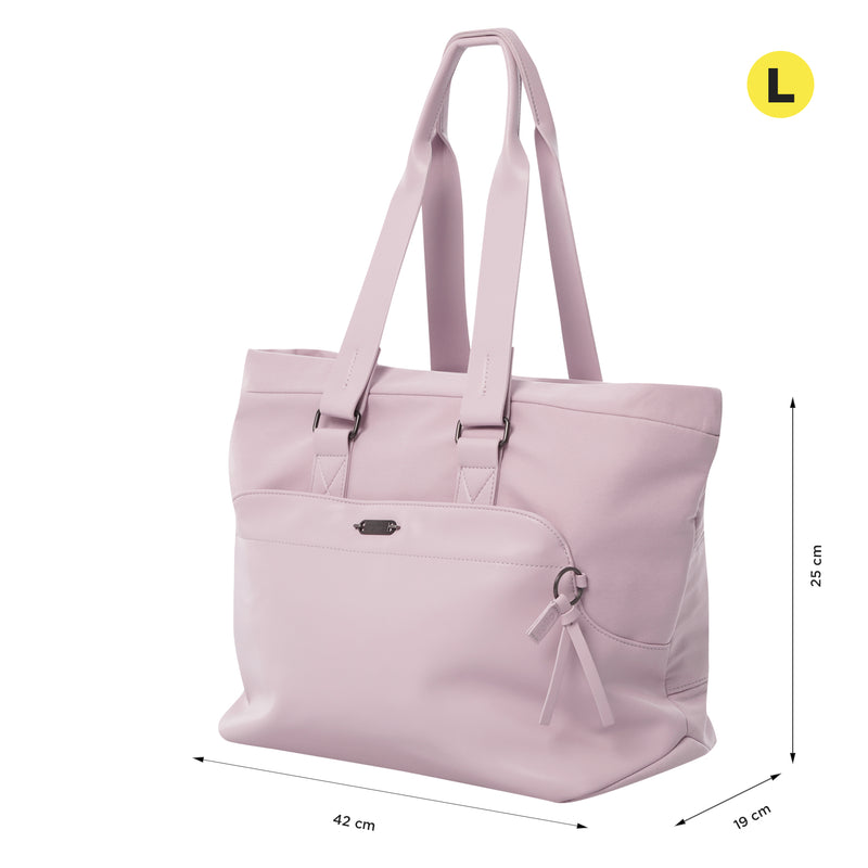 Bolso Para Mujer Duffel Toscana Porta PC 15" Rosado