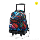 Morral Mujer Rue Bomper Renglon Negro