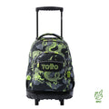 Morral Ruedas Niño Porta PC 15.4" Renglon Gris