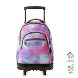 Maleta para Niña con ruedas Porta PC 15.4" Renglón Glitter Rosado