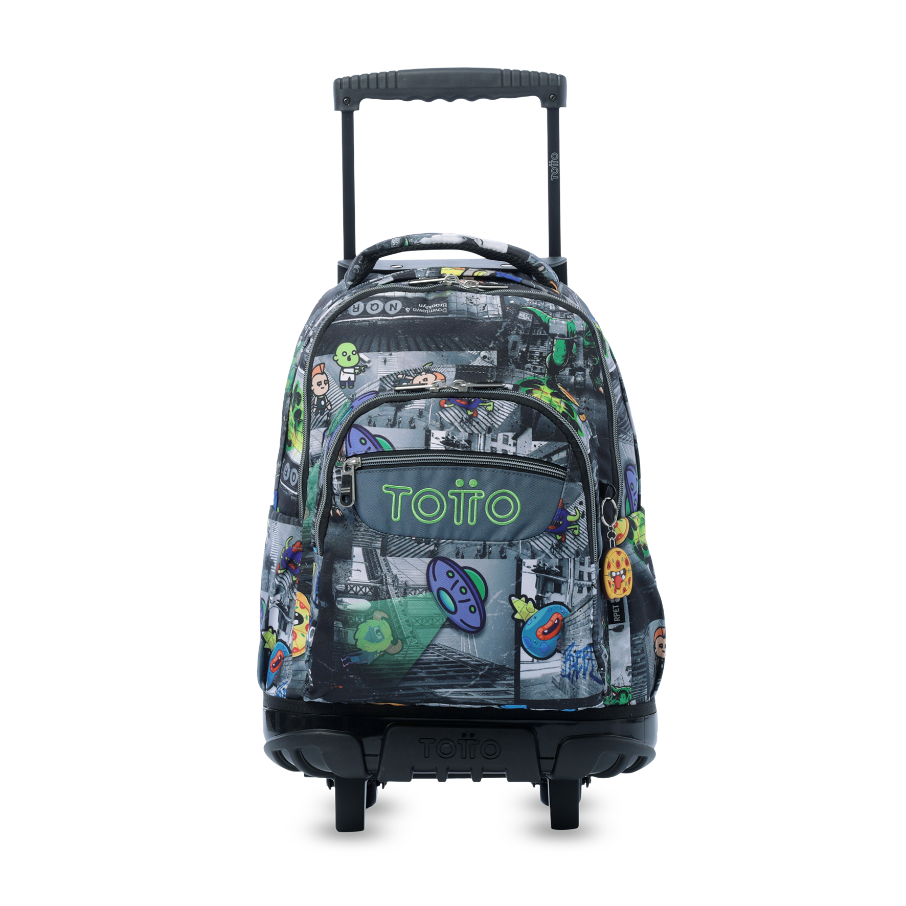 Combo Escolar Niño X3 Maleta Ruedas+Lonchera+Multiuso