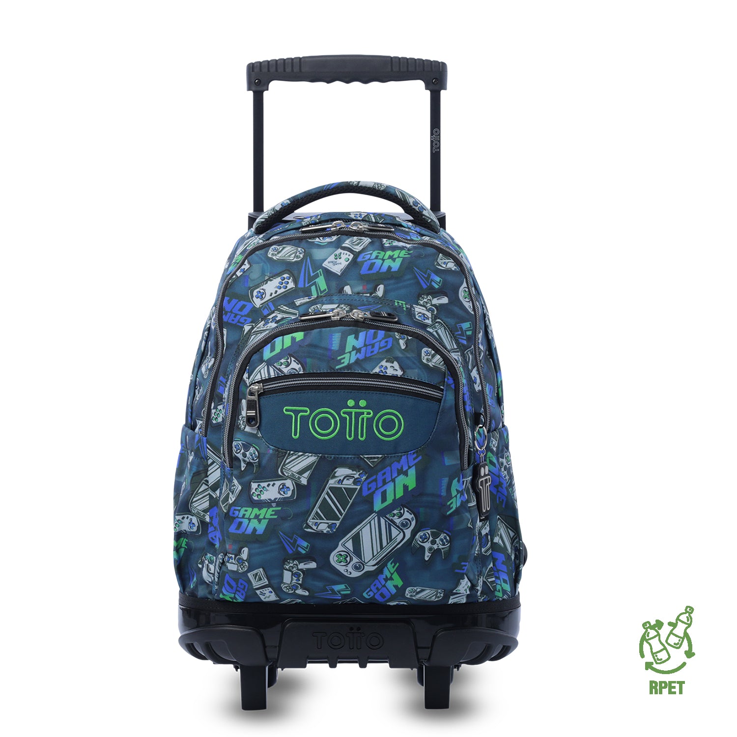 Maleta para Niño con ruedas Porta PC 15.4" Renglón Azul