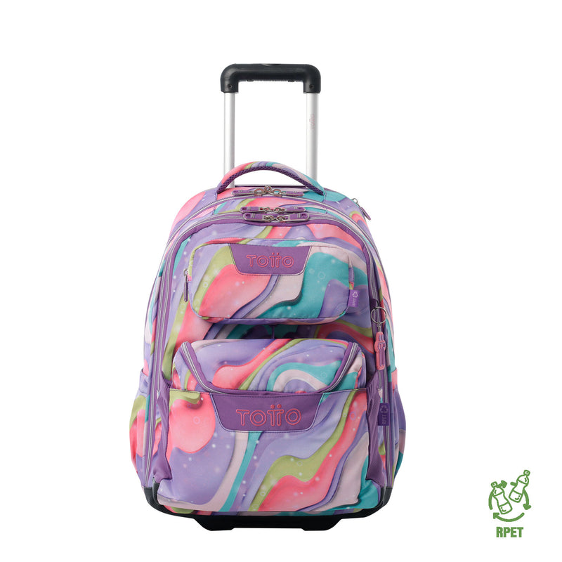 Morral Ruedas Porta PC 15.4" Carta Morado