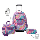 Morral Ruedas Porta PC 15.4" Carta Morado