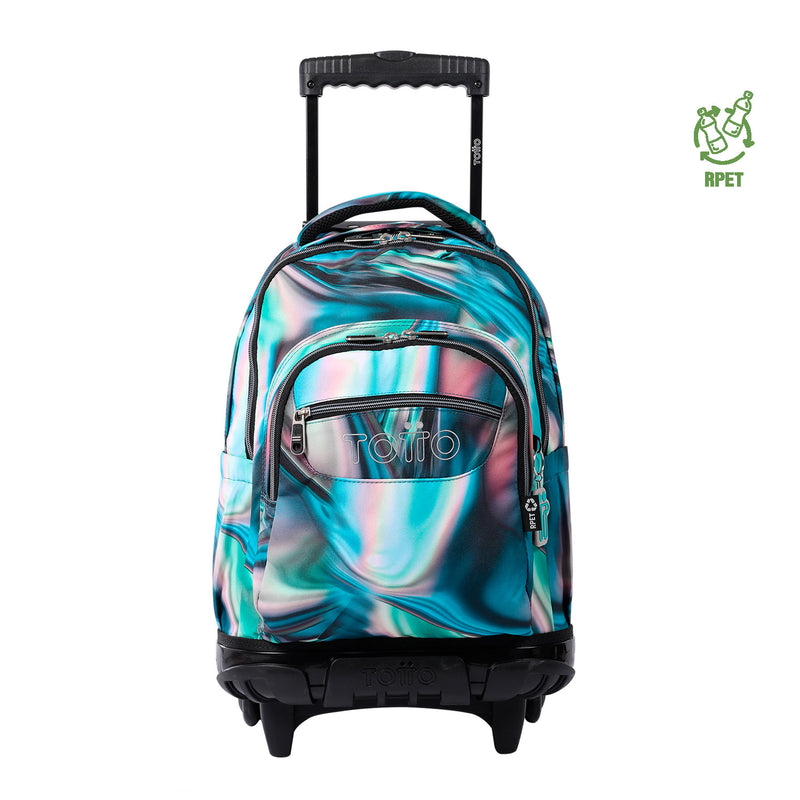 Morral Rue Bomper Renglones Ecofriendly Con Ruedas