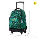 Morral Rue Bomper Renglones Ecofriendly Con Ruedas