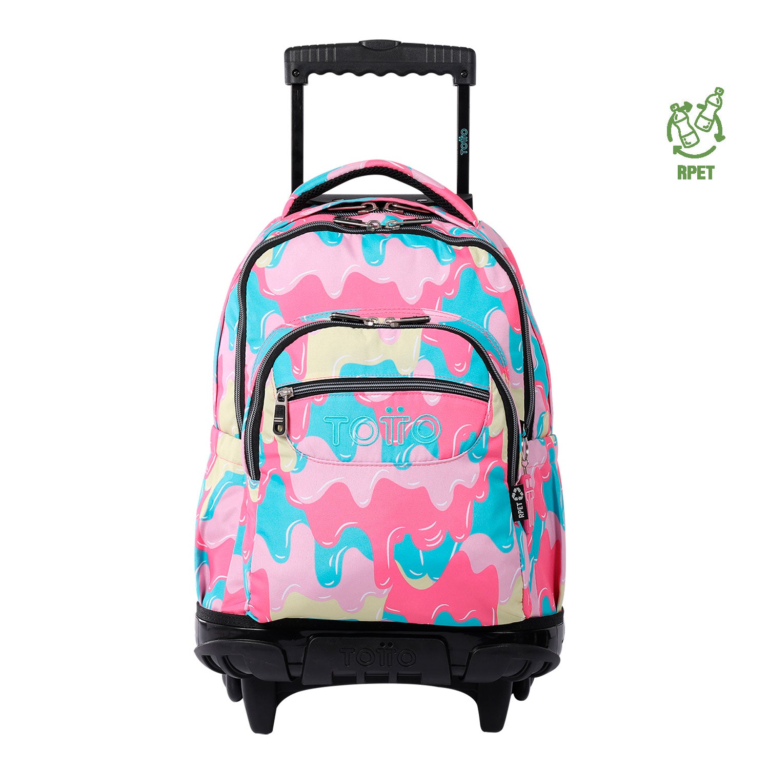Morral Rue Bomper Renglones Ecofriendly Con Ruedas