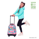 Morral Rue Bomper Renglones Ecofriendly Con Ruedas