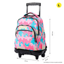 Morral Rue Bomper Renglones Ecofriendly Con Ruedas