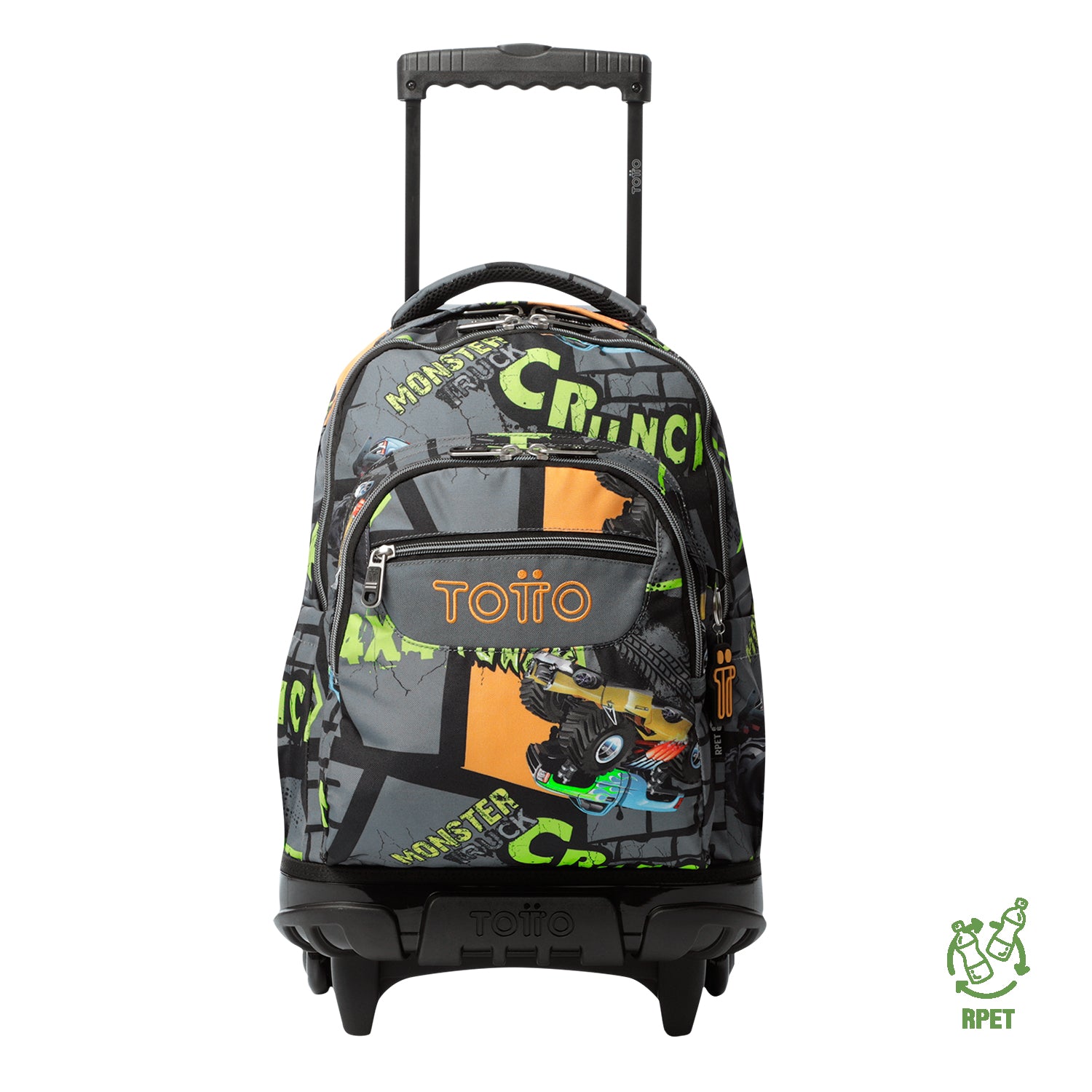 Morral Ruedas Niño Porta PC 15.4" Bomper Renglones