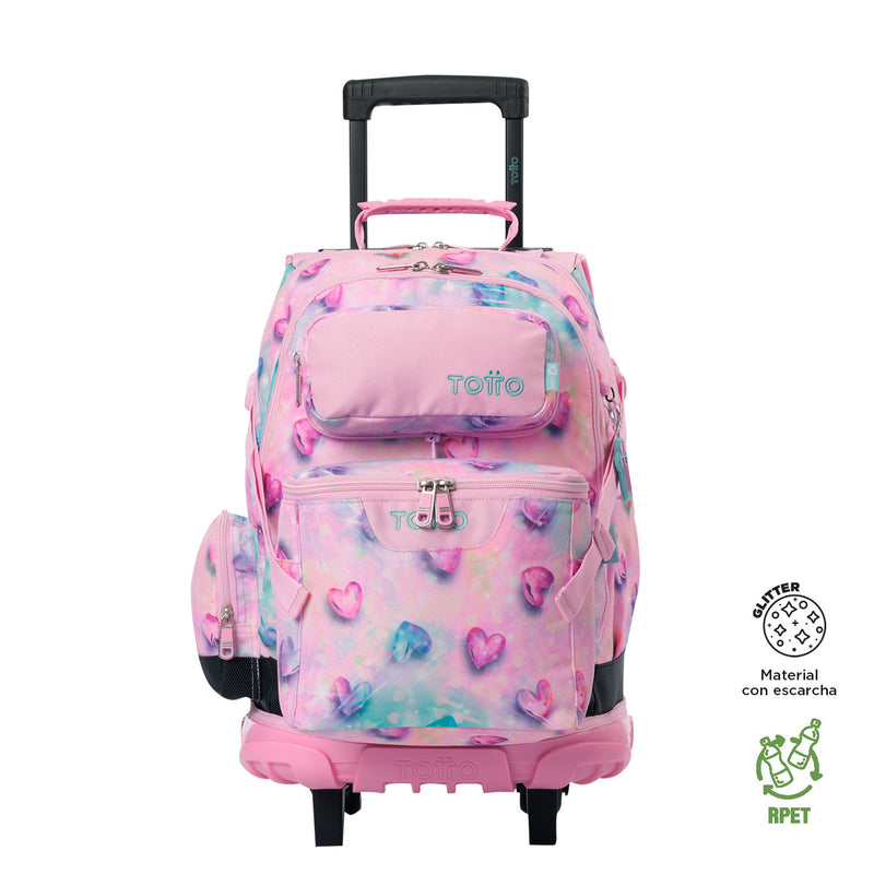 Morral con Ruedas para Niño Varal Verde
