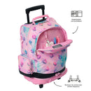 Morral con Ruedas para Niño Varal Gris