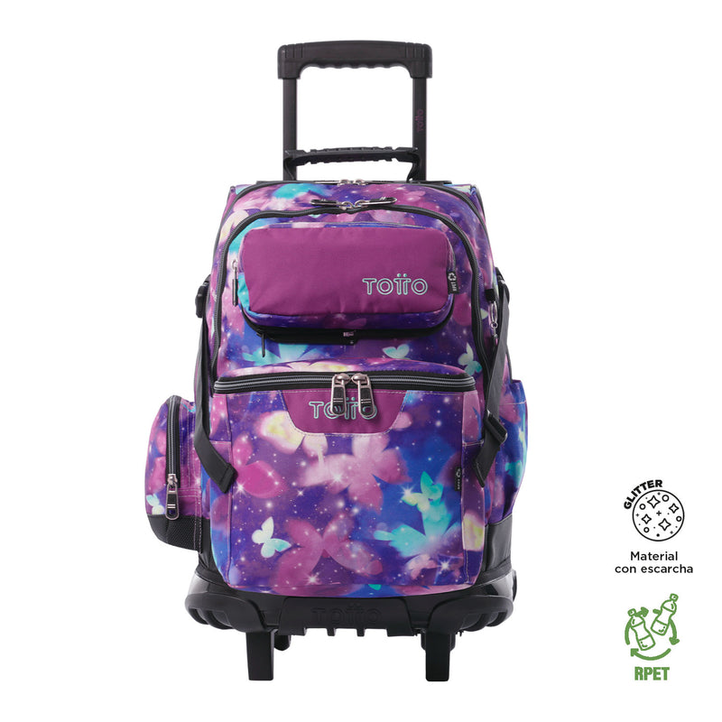 Morral con Ruedas para Niño Varal Verde