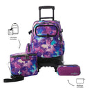 Morral con Ruedas para Niño Varal Gris