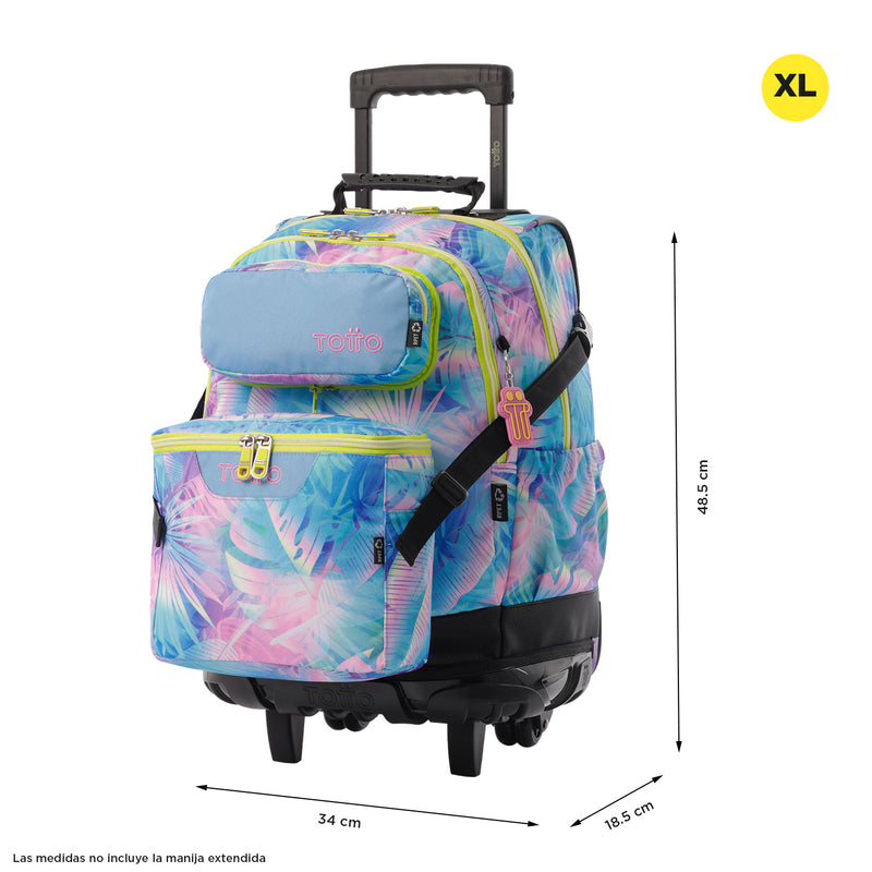 Morral con Ruedas para Niño Varal Verde