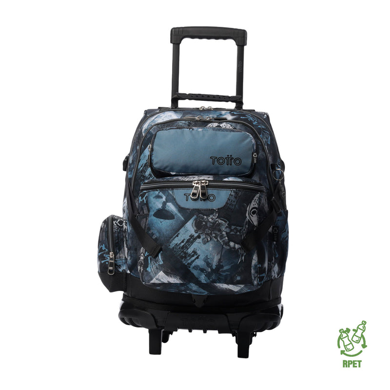 Morral con Ruedas para Niño Varal Verde