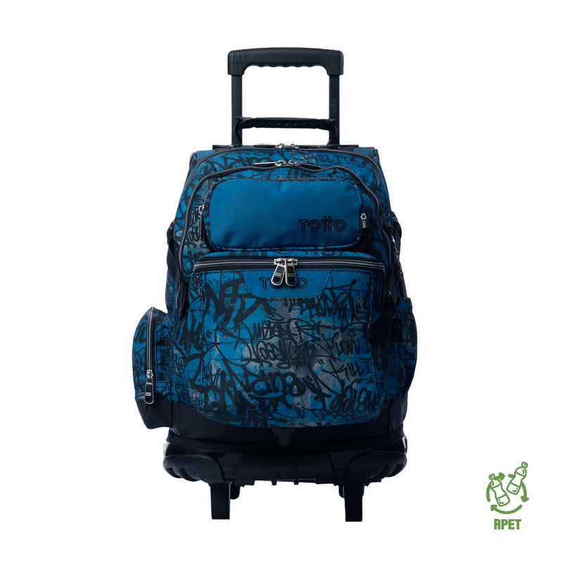 Morral con Ruedas para Niño Varal Verde