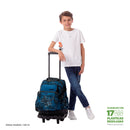 Morral con Ruedas para Niño Varal Gris