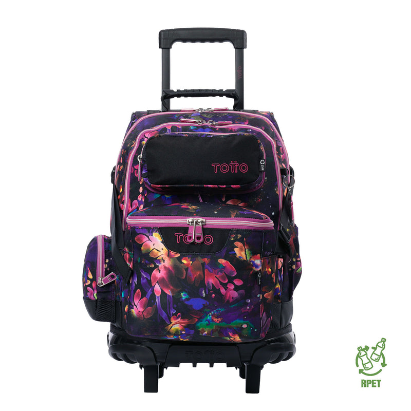 Morral con Ruedas para Niño Varal Verde