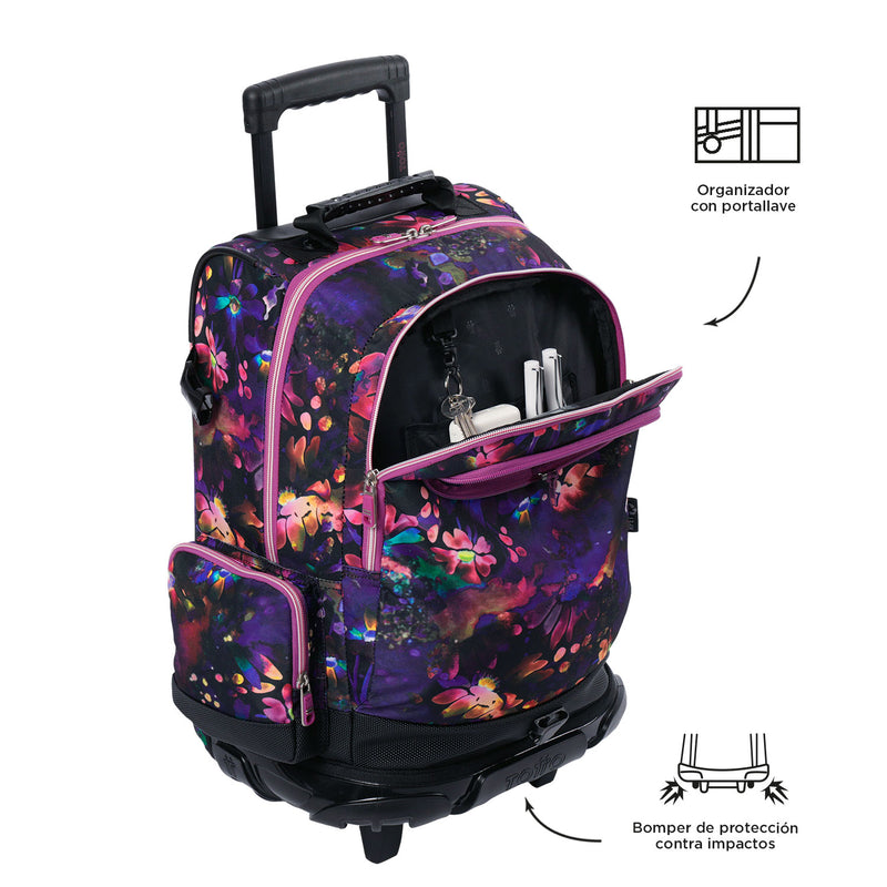 Morral con Ruedas para Niño Varal Verde