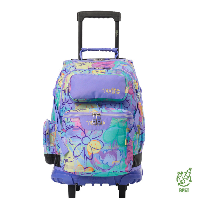 Morral con Ruedas para Niño Varal Verde