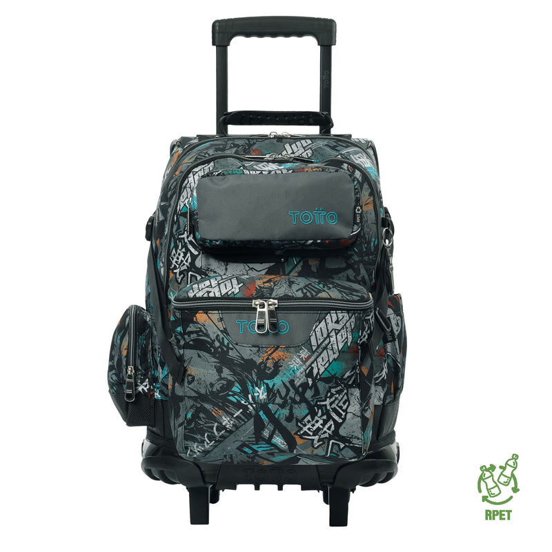 Morral con Ruedas para Niño Varal Verde