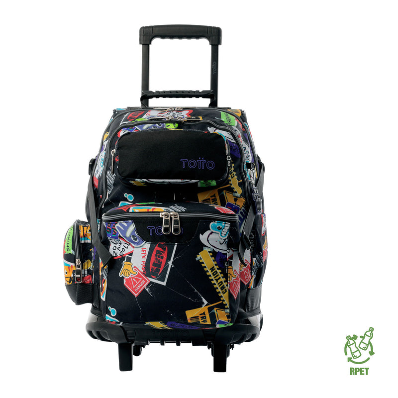 Morral con Ruedas para Niño Varal Verde