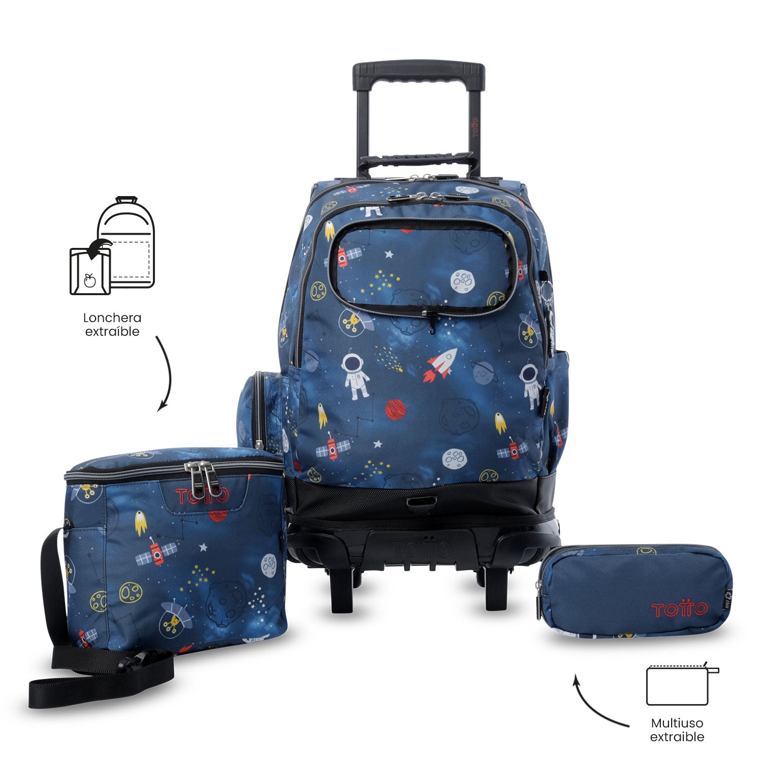 Morral con Ruedas para Niña Varal