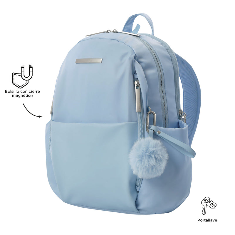 Morral Ejecutivo Porta PC 14" Adelaide 1 2.0 Azul Mujer