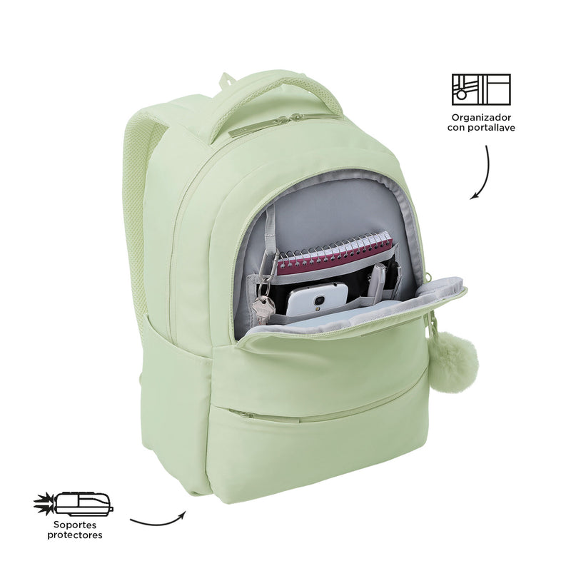 Morral Ejecutivo Porta PC 14" Adelaide 2 2.0 Verde Mujer