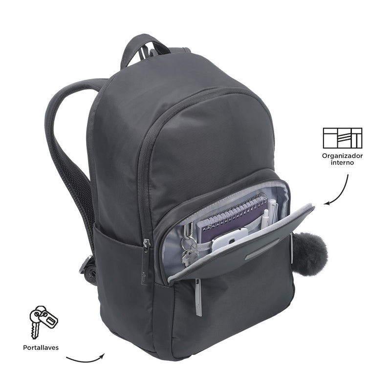 Morral Ejecutivo Porta PC 14" Adelaide 3 2.0 Gris Mujer