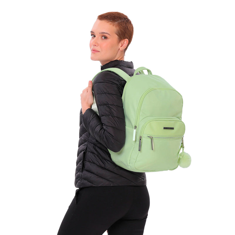 Morral Ejecutivo Porta PC 14" Adelaide 3 2.0 Verde Mujer