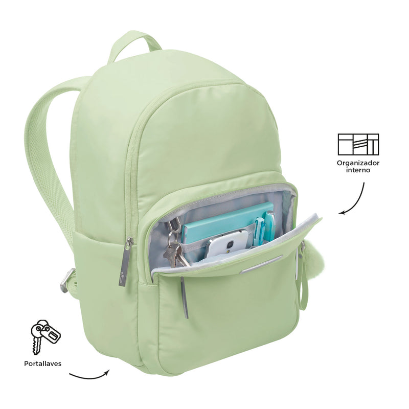 Morral Ejecutivo Porta PC 14" Adelaide 3 2.0 Verde Mujer