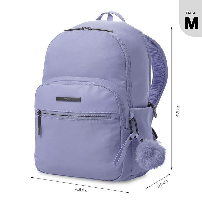 'Morral Ejecutivo Porta PC 14" Adelaide 3 2.0 Morado Mujer