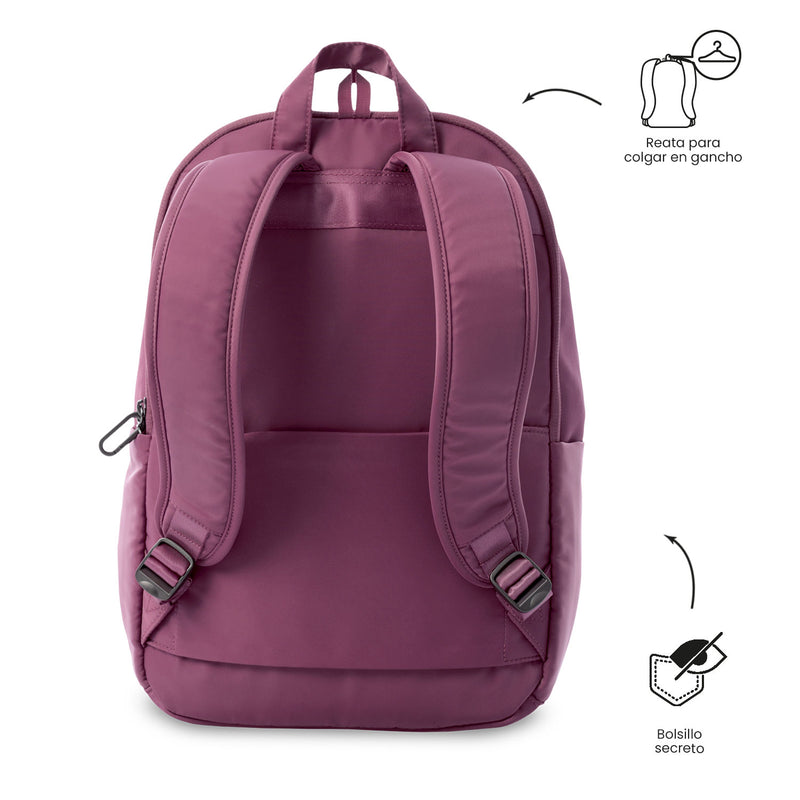 Morral Ejecutivo Porta PC 14" Adelaide 3 2.0 Rosado Mujer