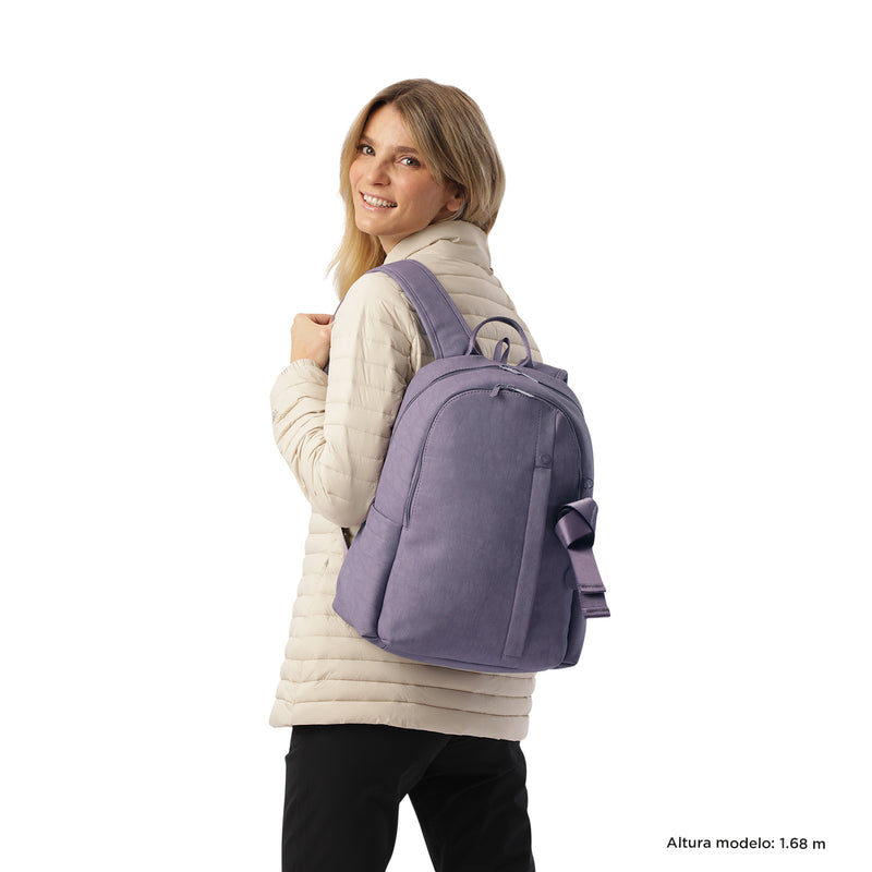 Morral Porta PC 14" Morral Bow M Morado Mujer