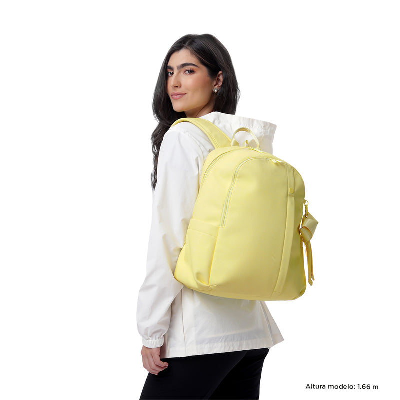 Morral Porta PC 14" Bow Mediano Azul Mujer