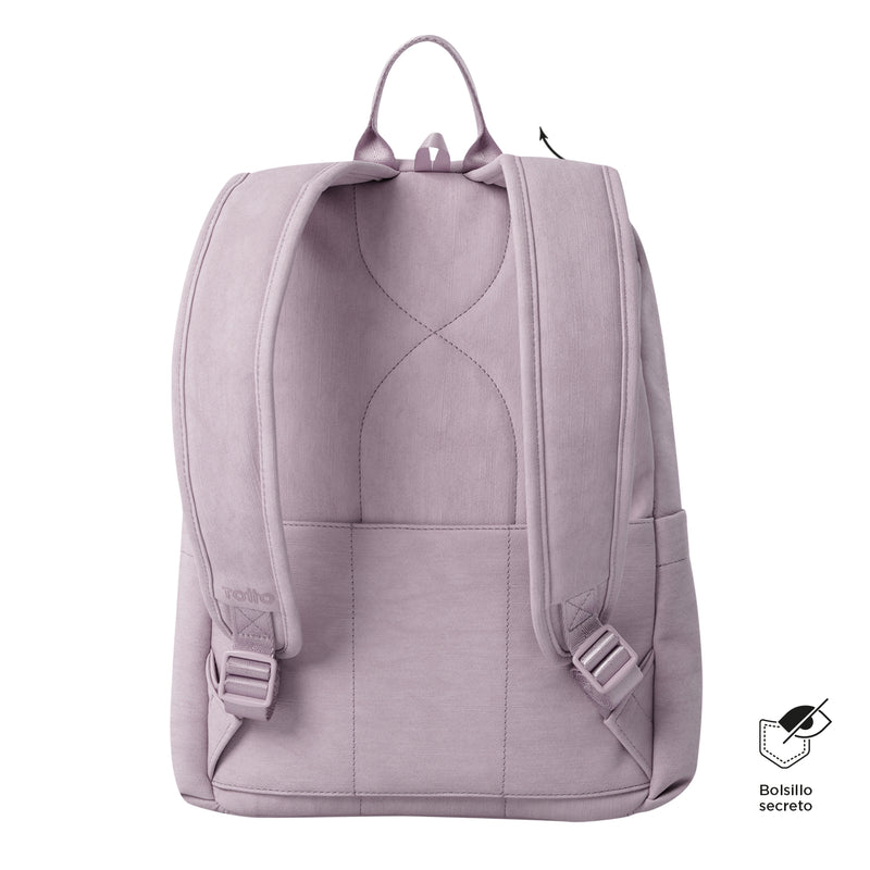 Morral Porta PC 14" Bow Mediano Azul Mujer