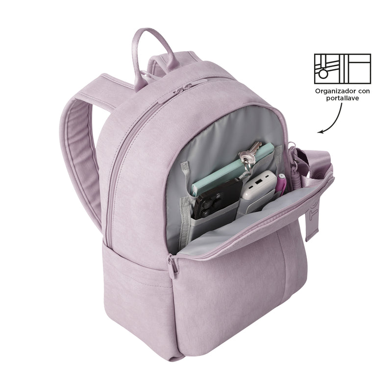 Morral Porta PC 14" Bow Mediano Azul Mujer