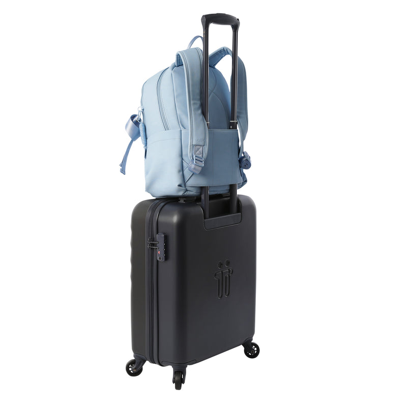 Morral Porta PC 14" Bow Mediano Azul Mujer